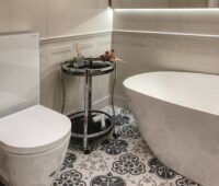 Łazienka Tom Sawyers 3 room Old Town Apartment Wroclaw